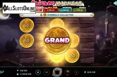 Grand Coin Win Screen