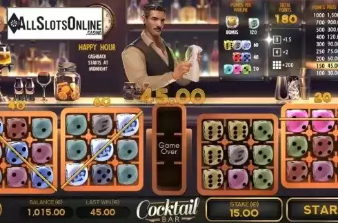 Win Screen. Cocktail Bar (Air Dice) from Air Dice