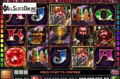 Screen4. Dwarf Mountain Riches from Casino Technology