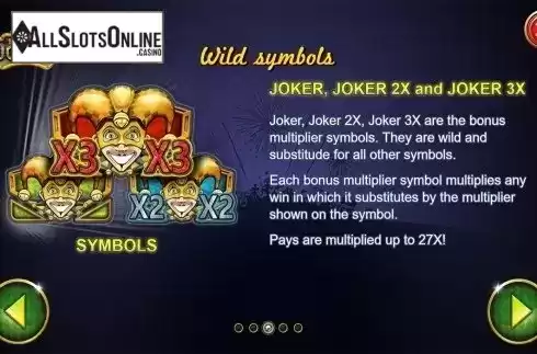 Paytable 3. Double Joker Missions from Kalamba Games
