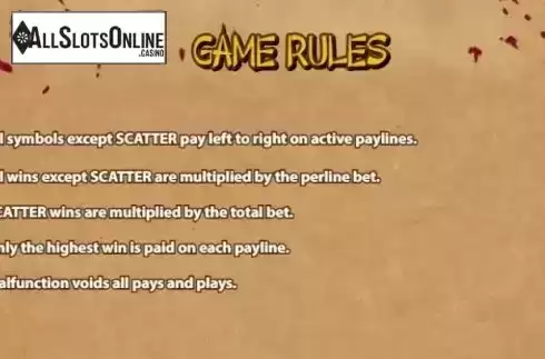 Paytable 1. Dragon Gate (KA Gaming) from KA Gaming