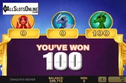 Total Bonus Win Screen