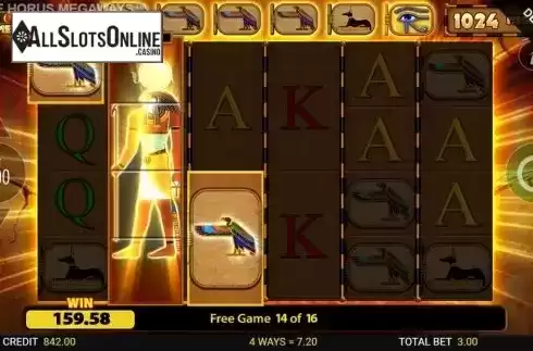 Free Spins 3. Eye of Horus Megaways from Blueprint