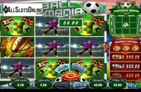 Win Screen 4. Football Mania Deluxe from Wazdan