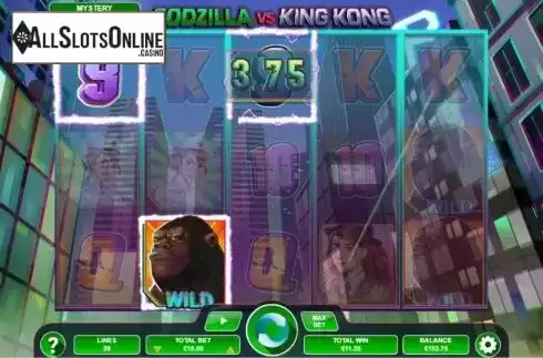 Win screen 2. Godzilla vs King Kong from Arrows Edge