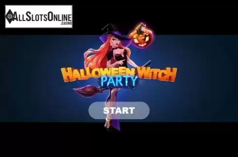 Start Screen. Halloween Witch Party from Thunderspin