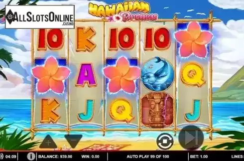 Free Spins Win Screen