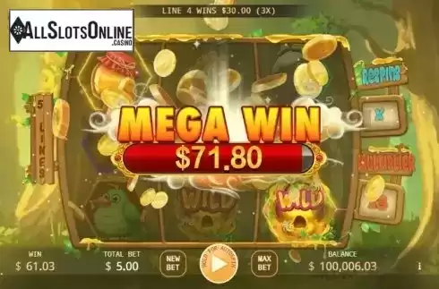Win screen 2. Honey Money (KA Gaming) from KA Gaming