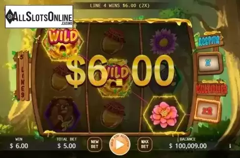 Win screen 3. Honey Money (KA Gaming) from KA Gaming