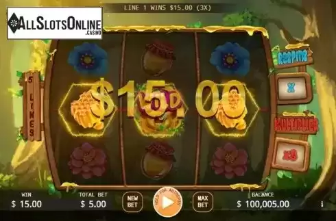 Win screen 1. Honey Money (KA Gaming) from KA Gaming