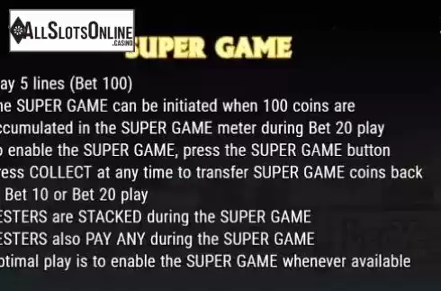 Super Game. Jackpot Jester 200000 from NextGen