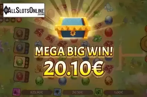 Mega Big WIN Screen