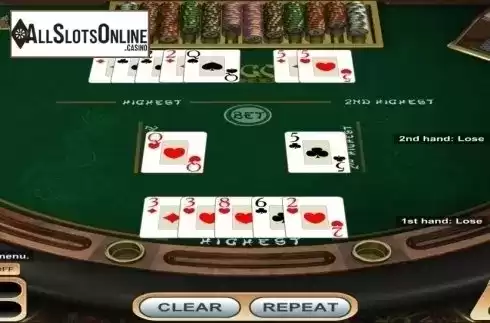 Game Screen. Pai Gow Poker (Betsoft) from Betsoft