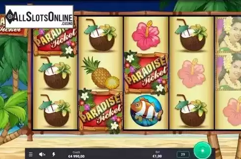 Free Spins Game screen