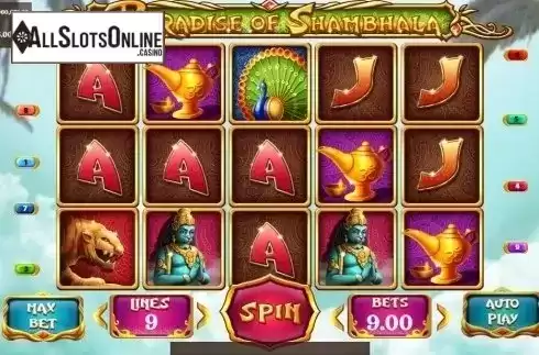 Free Spins 2. Paradise of Shambhala from Vela Gaming
