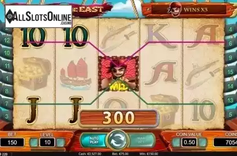 Win Screen 4. Pirate From the East from NetEnt