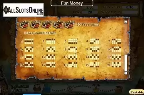 Screen3. Pirates Treasure Hunt from SkillOnNet