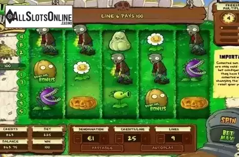 Win. Plants vs Zombies (IGT) from IGT