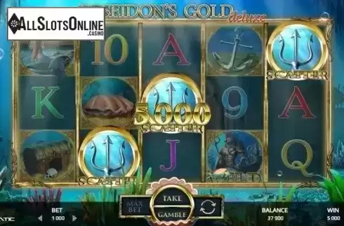 Win Screen 2. Poseidon’s Gold Deluxe from Promatic Games