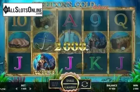 Win Screen 1. Poseidon’s Gold Deluxe from Promatic Games