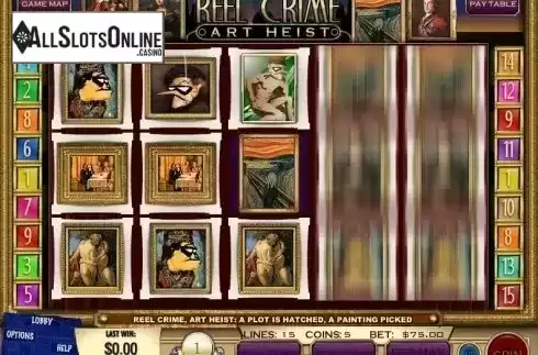 Screen4. Reel Crime: Bank Heist from Rival Gaming