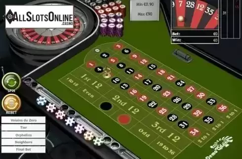 Game Screen 2. Roulette Pro (Playtech) from Playtech