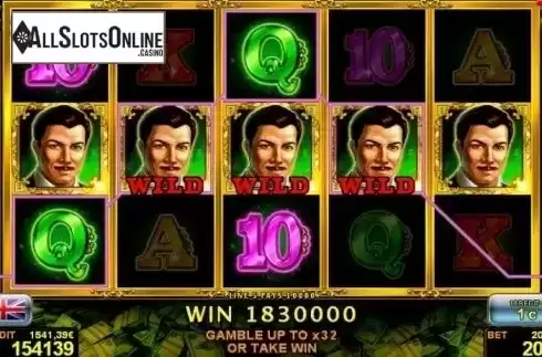 Win Screen 2. The Money Game Deluxe from Novomatic