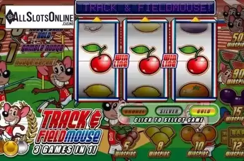 Screen 2. Track And Field Mouse from Microgaming