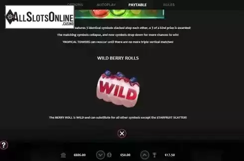 Wild Berry screen