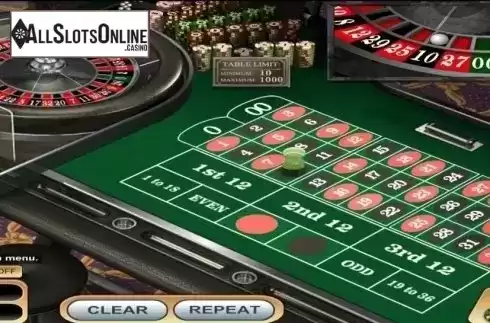 Game Screen 3. VIP American Roulette from Betsoft