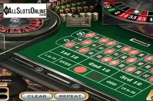 Game Screen 5. VIP American Roulette from Betsoft