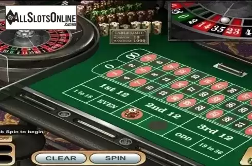 Game Screen 6. VIP American Roulette from Betsoft