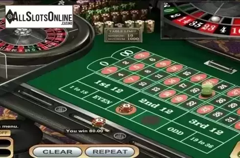 Game Screen 7. VIP American Roulette from Betsoft