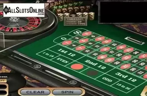 Game Screen 1. VIP American Roulette from Betsoft