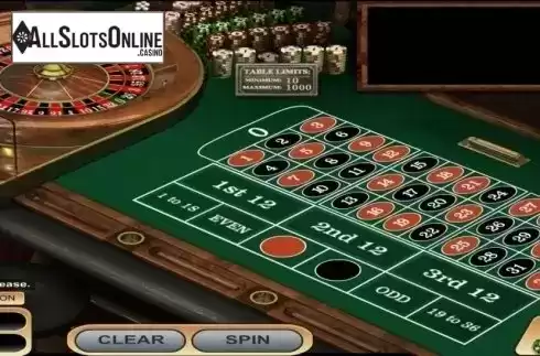 Game Screen 1. VIP European Roulette from Betsoft