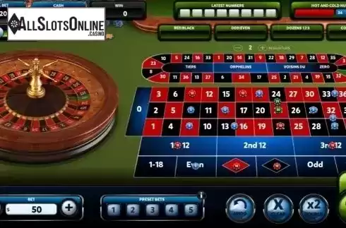 Game Screen 1. VIP Roulette (Red Rake) from Red Rake