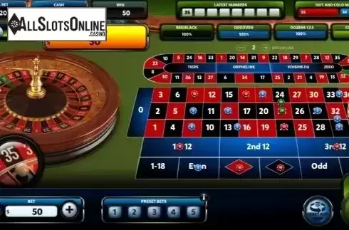 Game Screen 2. VIP Roulette (Red Rake) from Red Rake