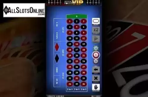 Game Screen 1. Vertical Roulette VIP from GAMING1