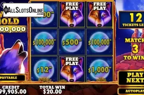 Free Game. Wolf Gold Scratchcard from Pragmatic Play