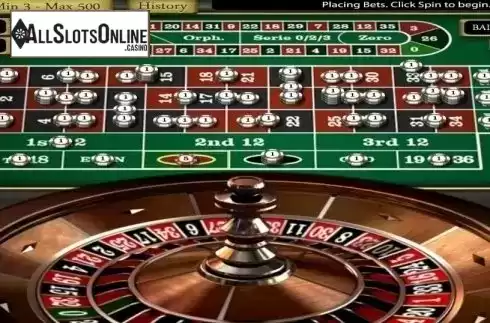 Game Screen. Zoom Roulette (Betsoft) from Betsoft