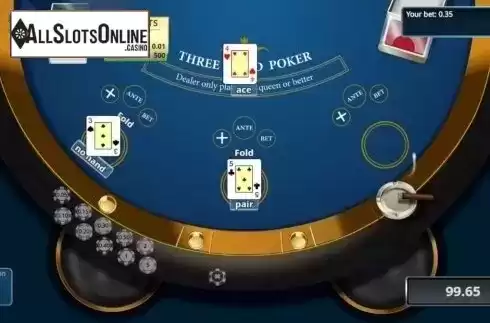 Game Screen 3. 3 Card Poker (Novomatic) from Novomatic
