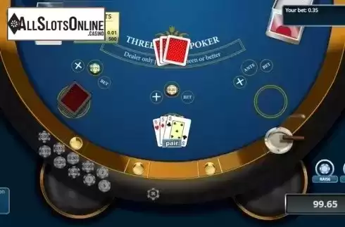 Game Screen 2. 3 Card Poker (Novomatic) from Novomatic