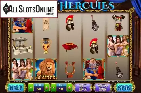 Reel Screen. 50 Nights of Hercules from Probability Gaming