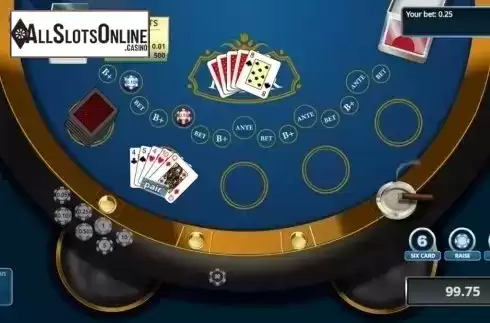 Game Screen 2. 6 Card Poker (Novomatic) from Novomatic