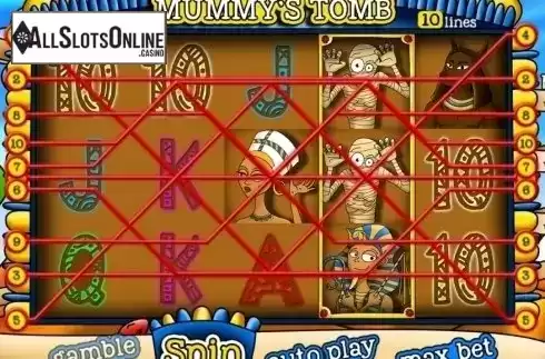 Screen3. Mummy's Tomb Shopaholic from Booming Games