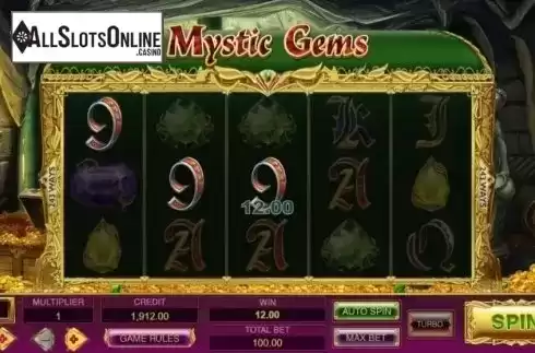Win Screen. Mystic Gems (XIN Gaming) from XIN Gaming