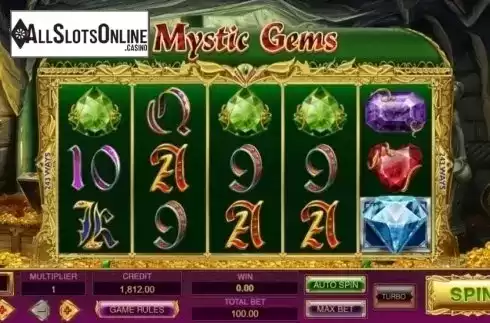 Reel Screen. Mystic Gems (XIN Gaming) from XIN Gaming