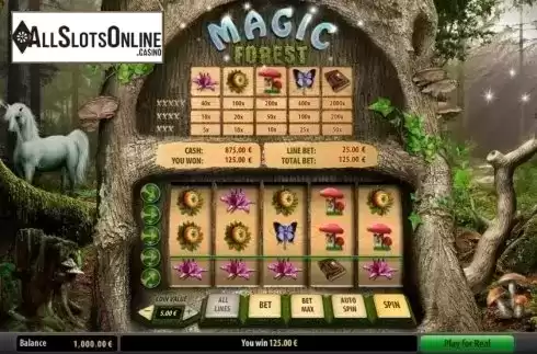 Win Screen. Magic Forest (GameScale) from GameScale