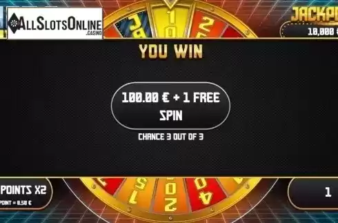 Free spins intro screen. Mega Spinner Dice Slot from GAMING1