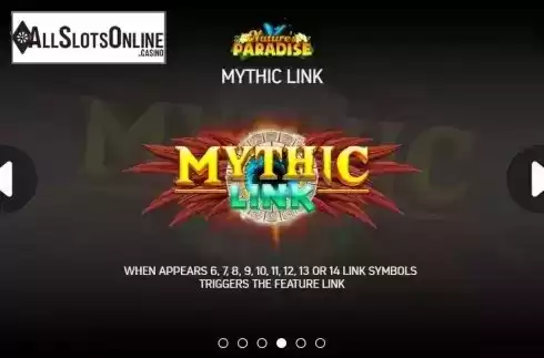 Mythic link screen